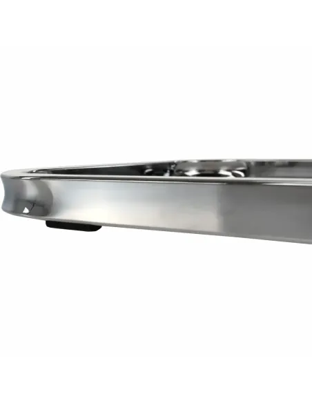 Scaun Dining TOSENA, living/dining, 44x60.5x98 cm, Piele eco și crom | MobilaOK