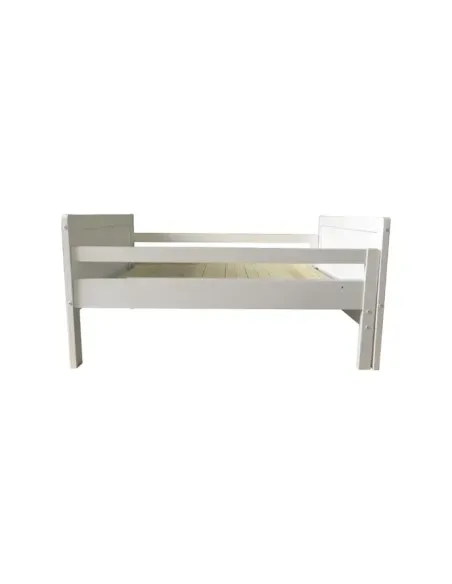 Pat, EUNIKA, dormitor, 125/205 x 100 x 62 cm, PAL/MDF/masiv de pin | MobilaOK