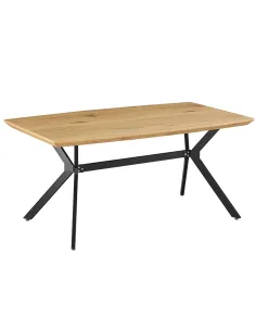Masă Dining MEDITER dining 160x90 cm MDF și metal | MobilaOK