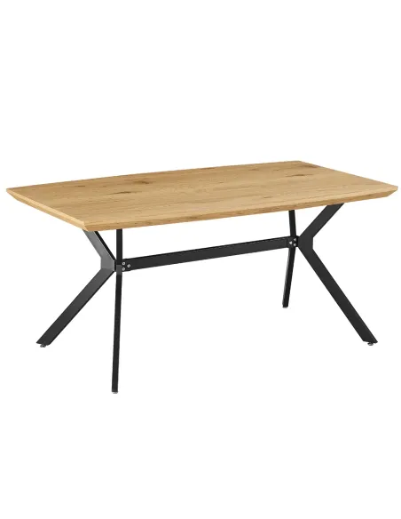 Masă Dining MEDITER dining 160x90 cm MDF și metal | MobilaOK