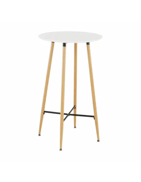Masă de bar IMAM bucătărie/bar diametru 60 cm MDF și metal | MobilaOK