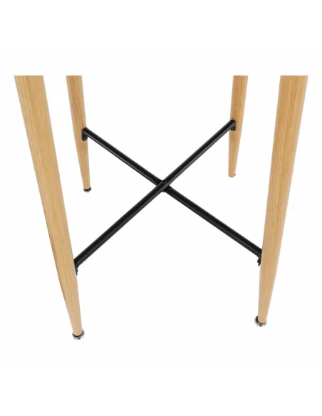 Masă de bar IMAM bucătărie/bar diametru 60 cm MDF și metal | MobilaOK