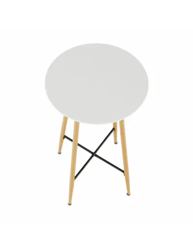 Masă de bar IMAM bucătărie/bar diametru 60 cm MDF și metal | MobilaOK