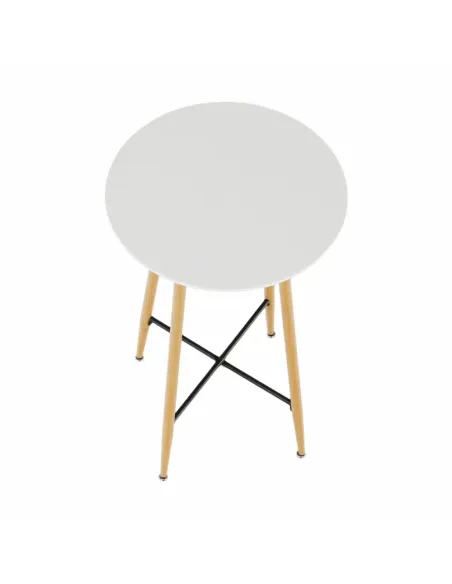 Masă de bar IMAM bucătărie/bar diametru 60 cm MDF și metal | MobilaOK