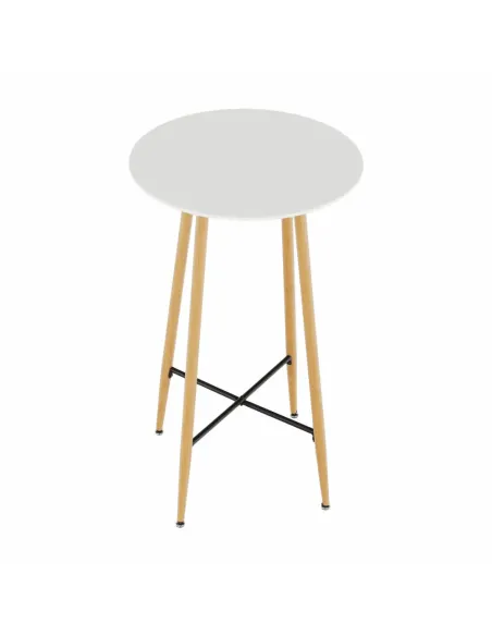 Masă de bar IMAM bucătărie/bar diametru 60 cm MDF și metal | MobilaOK