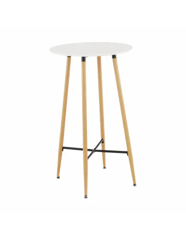 Masă de bar IMAM bucătărie/bar diametru 60 cm MDF și metal | MobilaOK