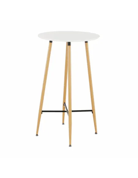 Masă de bar IMAM bucătărie/bar diametru 60 cm MDF și metal | MobilaOK