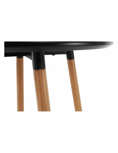 Masă de bar IMAM, bucătărie/sufragerie, Ø60x102 cm, MDF/metal | MobilaOK