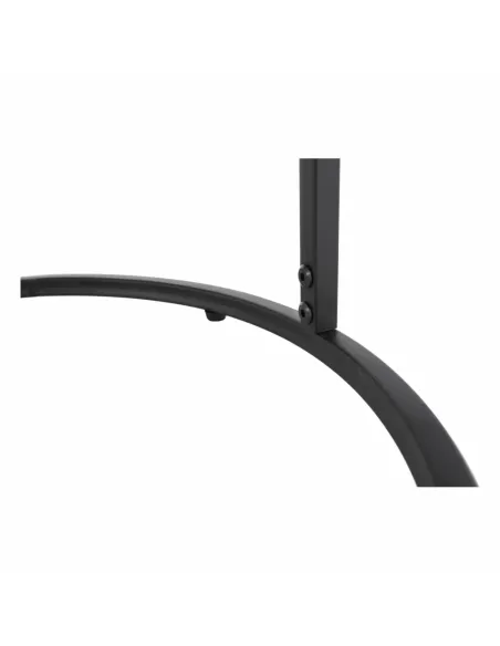 Set de 2 Mese de Cafea IKLIN, living, Ø80/50x45/40 cm, MDF si metal | MobilaOK