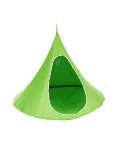 Scaun suspendabil balansoar, KLORIN NEW KLASIK, living/balcon/grădină, 150x150x150 cm, Bumbac/Poliester și Aluminiu | MobilaOK