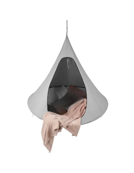 Scaun suspendabil, KLORIN BIG SIZE, grădină/balcon, 180x180x150 cm, Bumbac/Poliester și Aluminiu | MobilaOK