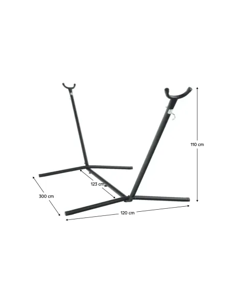 Stand Hamac OTAN NEW TYP 1, 300x120x110 cm, Otel | MobilaOK