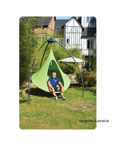 Suport pentru scaun suspendat HAKI, birou/casa, 280x280 cm, otel | MobilaOK