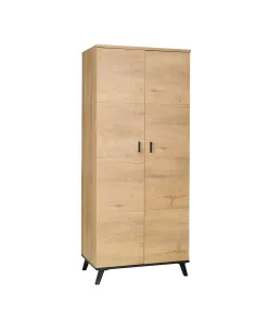 Dulap Cuier SIRAN, hol/dormitor, 81x55x191 cm, PAL melaminat | MobilaOK