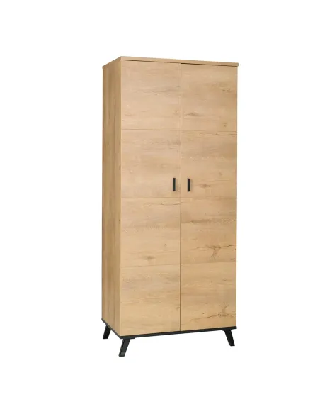 Dulap Cuier SIRAN, hol/dormitor, 81x55x191 cm, PAL melaminat | MobilaOK