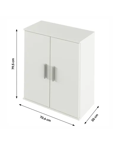 Scrin RESITA TYP 1 pentru dormitor/hol/birou, 70.6x35x79.5 cm, PAL melaminat | MobilaOK