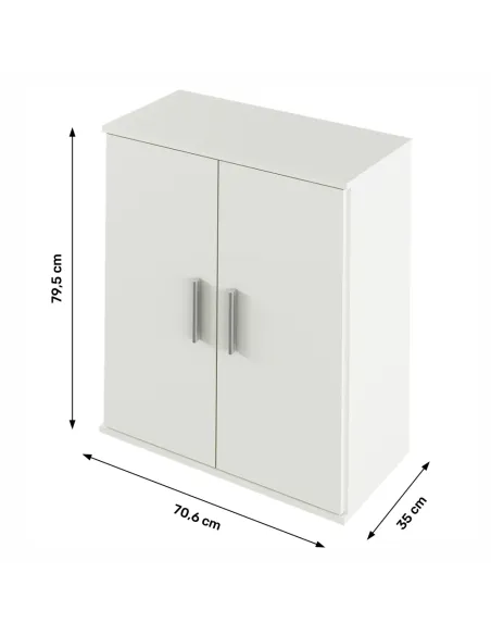 Scrin RESITA TYP 1 pentru dormitor/hol/birou, 70.6x35x79.5 cm, PAL melaminat | MobilaOK