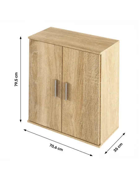 Scrin RESITA TYP 1 pentru hol/dormitor, 70.6x35x79.5 cm, PAL melaminat | MobilaOK
