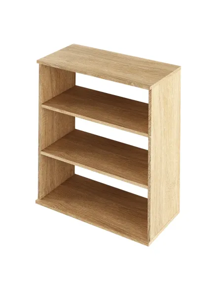 Raft, RESITA, living/dormitor/birou, 70.6x35x79.5 cm, PAL laminat stejar sonoma | MobilaOK