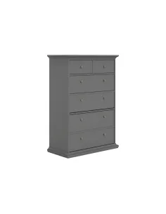 Comodă, PARIS, dormitor/hol, 96.2x48.5x86.9 cm, PAL melaminat/MDF | MobilaOK