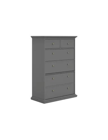 Comodă, PARIS, dormitor/hol, 96.2x48.5x86.9 cm, PAL melaminat/MDF | MobilaOK