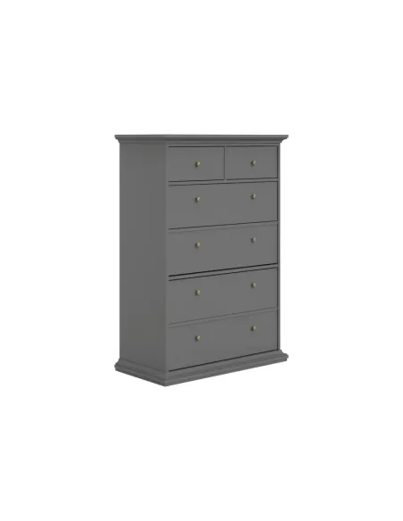 Comodă, PARIS, dormitor/hol, 96.2x48.5x86.9 cm, PAL melaminat/MDF | MobilaOK