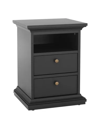 Noptieră PARIS 70302, dormitor, 43.6x40x58.8 cm, PAL/MDF | MobilaOK