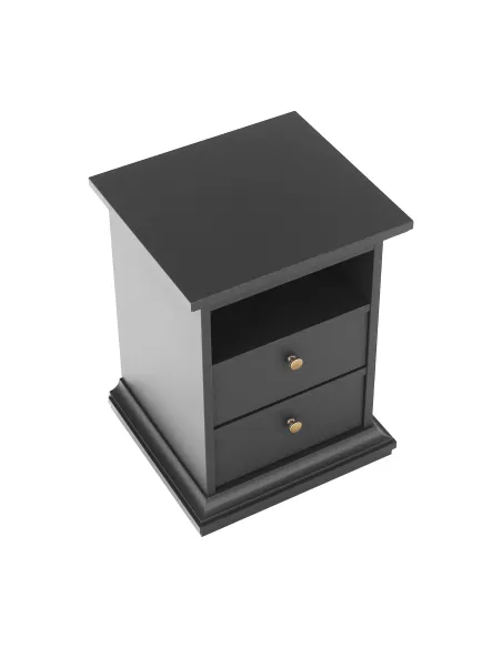 Noptieră PARIS 70302, dormitor, 43.6x40x58.8 cm, PAL/MDF | MobilaOK