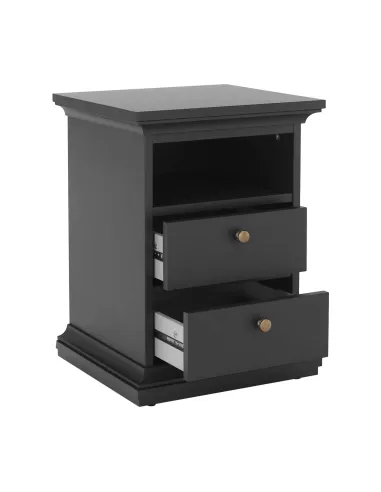 Noptieră PARIS 70302, dormitor, 43.6x40x58.8 cm, PAL/MDF | MobilaOK