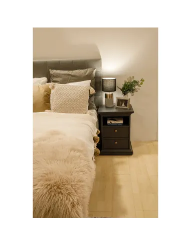Noptieră PARIS 70302, dormitor, 43.6x40x58.8 cm, PAL/MDF | MobilaOK