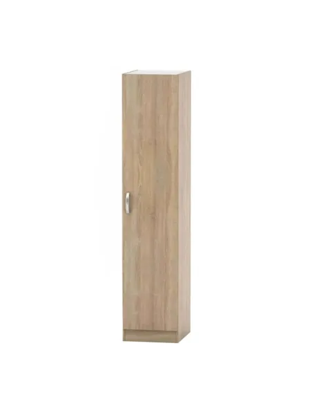 Dulap BETTY 2, hol/dormitor/birou, 45x56.6x220 cm, PAL stejar sonoma | MobilaOK