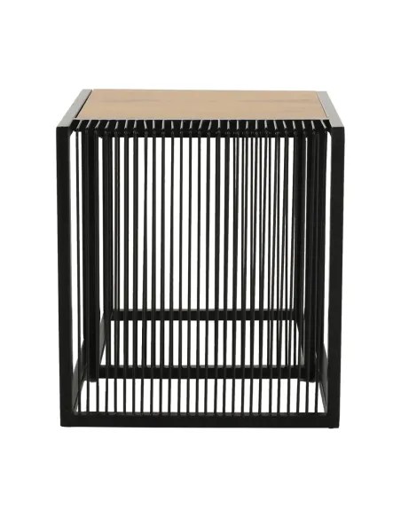 Set 2 Mese Cafea, RIMBO, living/dormitor, 45x45x50 & 40x40x45 cm, MDF si Metal | MobilaOK
