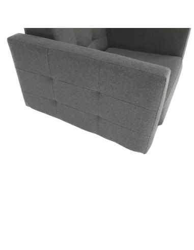 Fotoliu AMEDIA, living/dormitor/birou, 88x90x95 cm, Textil + Lemn | MobilaOK