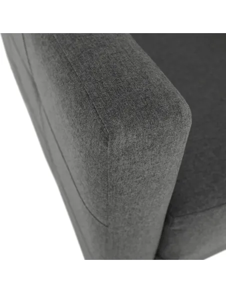 Fotoliu AMEDIA, living/dormitor/birou, 88x90x95 cm, Textil + Lemn | MobilaOK