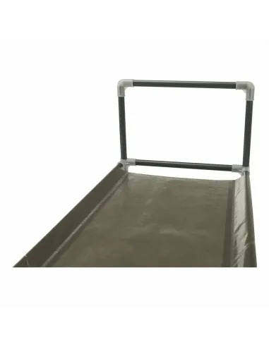 Pantofar FILOU, gri, 10 randuri, 100x175x27 cm, metal/textil | MobilaOK