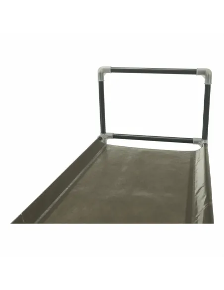 Pantofar FILOU, gri, 10 randuri, 100x175x27 cm, metal/textil | MobilaOK