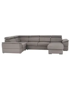 Colţar SEGORIA ROH U, dreapta, living, 330x79/97x183/196 cm, Textil Malmo | MobilaOK