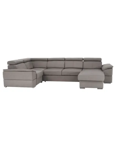 Colţar SEGORIA ROH U, dreapta, living, 330x79/97x183/196 cm, Textil Malmo | MobilaOK