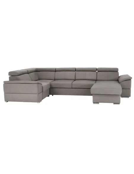 Colţar SEGORIA ROH U, dreapta, living, 330x79/97x183/196 cm, Textil Malmo | MobilaOK