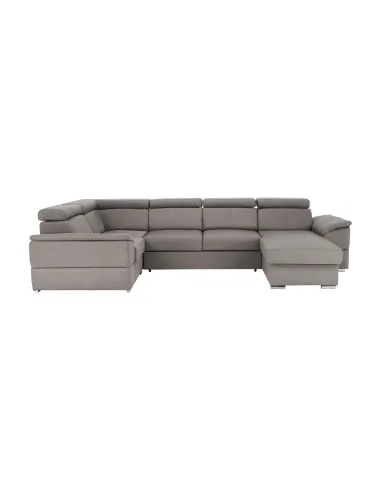 Colţar SEGORIA ROH U, dreapta, living, 330x79/97x183/196 cm, Textil Malmo | MobilaOK