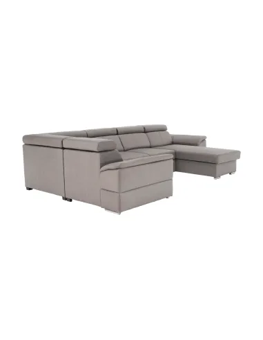 Colţar SEGORIA ROH U, dreapta, living, 330x79/97x183/196 cm, Textil Malmo | MobilaOK