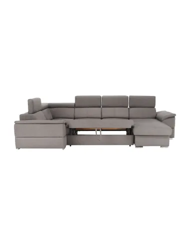 Colţar SEGORIA ROH U, dreapta, living, 330x79/97x183/196 cm, Textil Malmo | MobilaOK