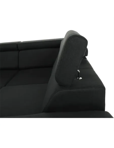 Colțar SEGORIA ROH U, living, 330x183/196 cm, textil Malmo | MobilaOK