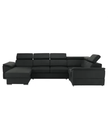 Colțar SEGORIA ROH U, living, 330x183/196 cm, textil Malmo | MobilaOK