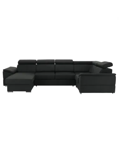 Colțar SEGORIA ROH U, living, 330x183/196 cm, textil Malmo | MobilaOK