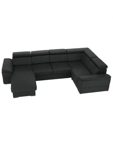 Colțar SEGORIA ROH U, living, 330x183/196 cm, textil Malmo | MobilaOK