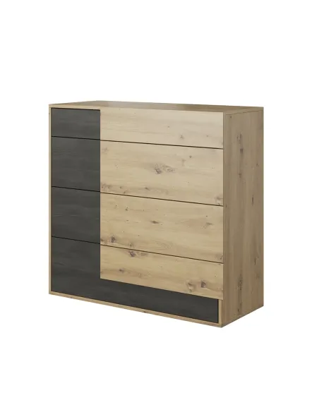 Scrin 4S BAFRA, dormitor/hol, 100x40x90 cm, PAL melaminat | MobilaOK
