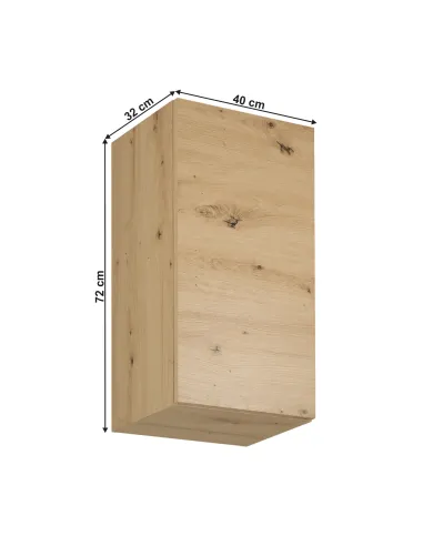 Dulap Superior, LANGEN G40, Bucătărie/Hol/Birou, 30x32x72 cm, PAL Melaminat | MobilaOK