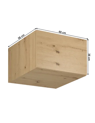 Dulap Superior, LANGEN N60, bucătărie/hol, 60x58x36 cm, PAL melaminat | MobilaOK