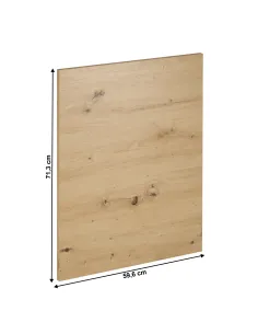 Ușă | LANGEN | bucătărie | 59,6x71,3 cm | PAL laminat stejar artizanal | MobilaOK 2